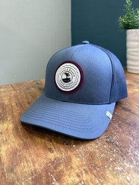 Travis Mathew Pebble Beach Golf Links Hat Cap Limited Edition Navy SnapBack PGA